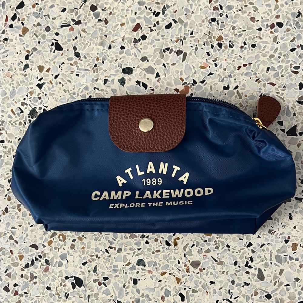 Atlanta camp Lakewood makeup bag pouch